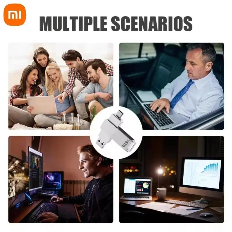 16TB OTG USB 3.2 Flash Drive