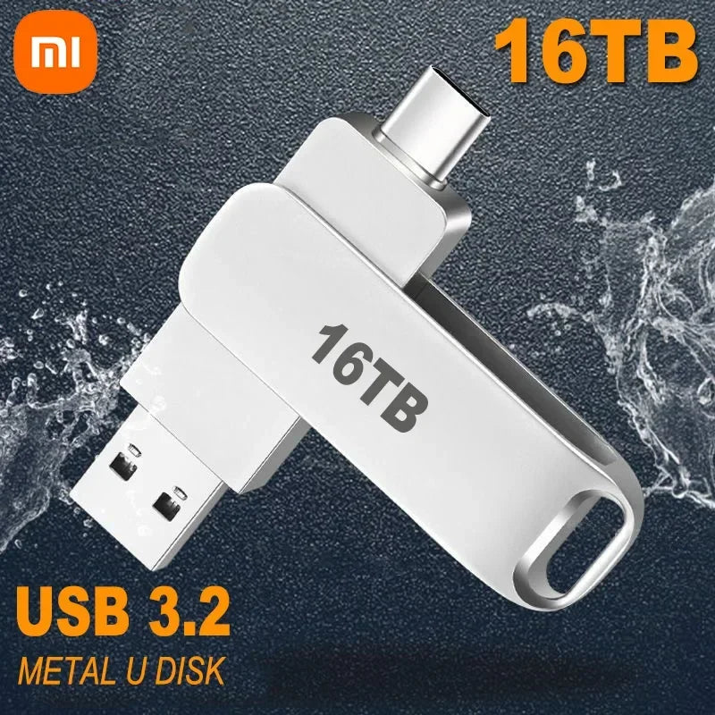 16TB OTG USB 3.2 Flash Drive